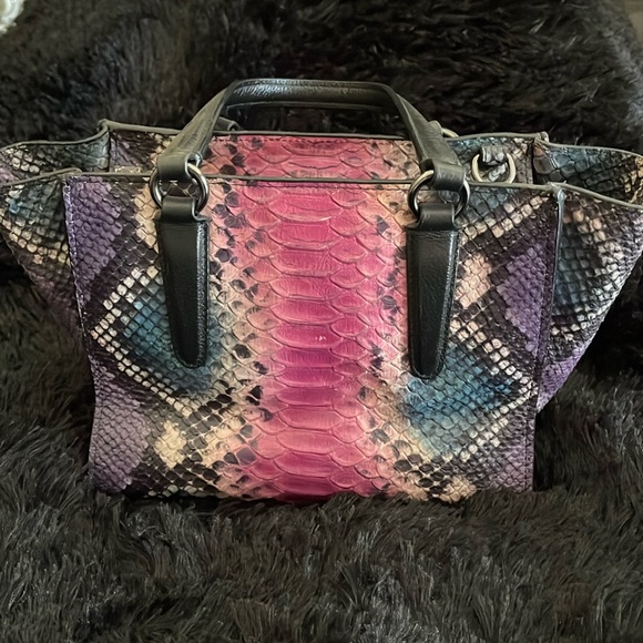 Coach Exotic Python Mini Crosby Crossbody/satchel - Picture 2 of 8